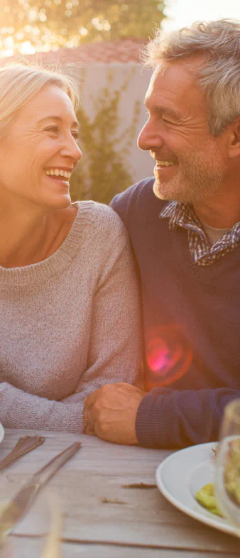 Happy couple
