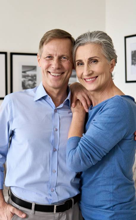 Happy couple