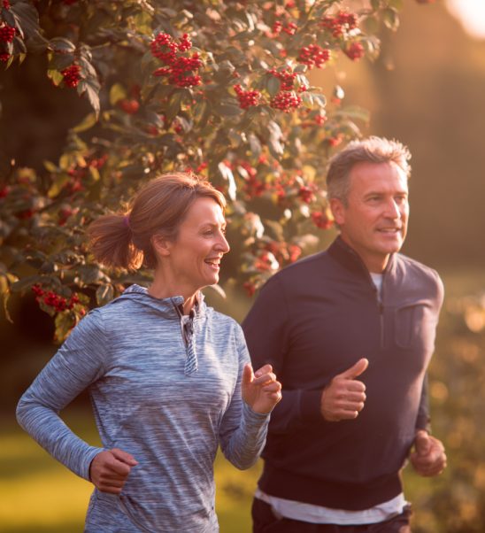healthy couple
