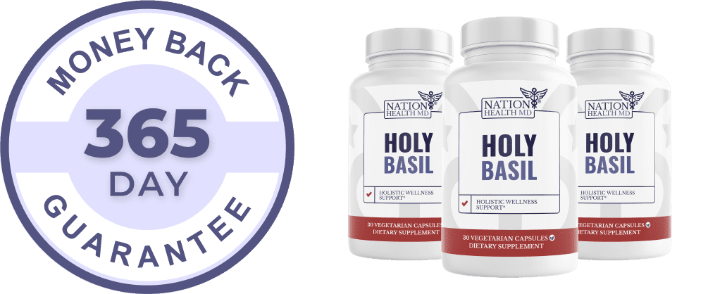 Holy Basil bottles