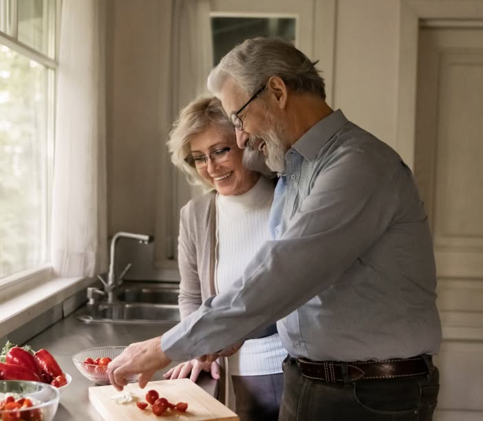 healthy couple