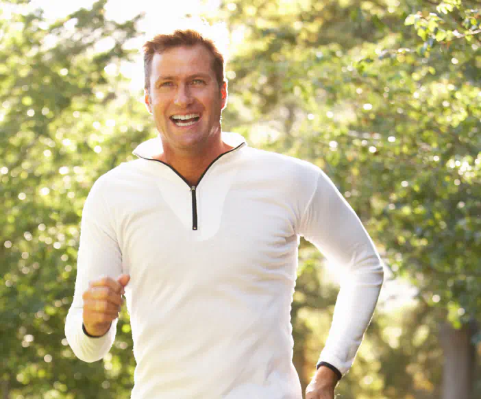 Healthy man